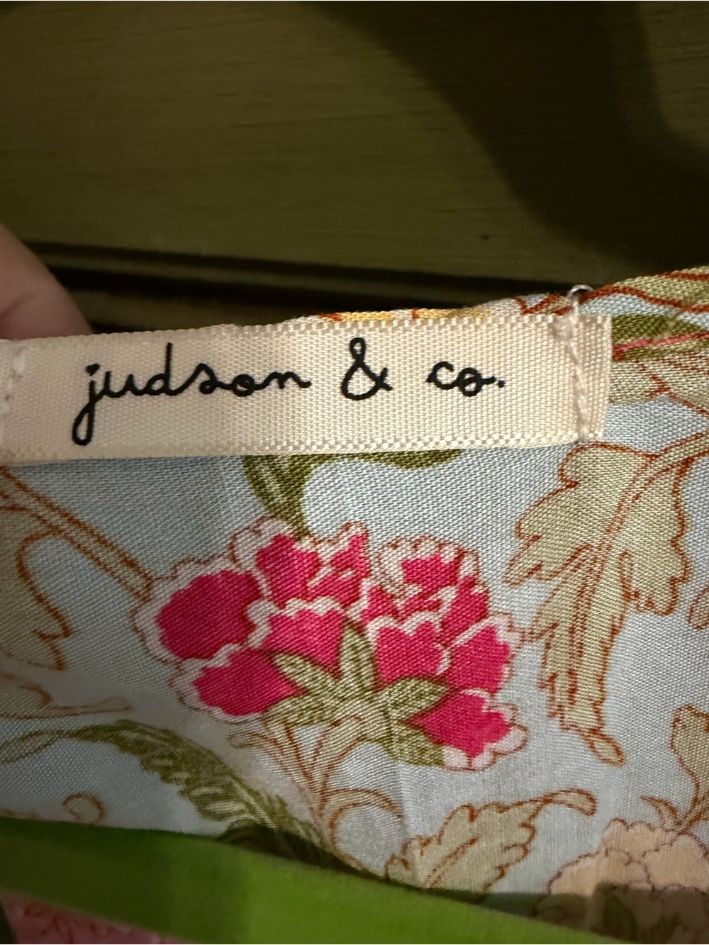 Floral Pink & Aqua Decorative Kimono nwot. - Picture 3 of 10